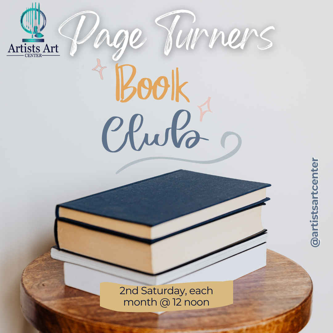 Artists Art Center Book Club 'Page Turners' in Spring Hope, NC