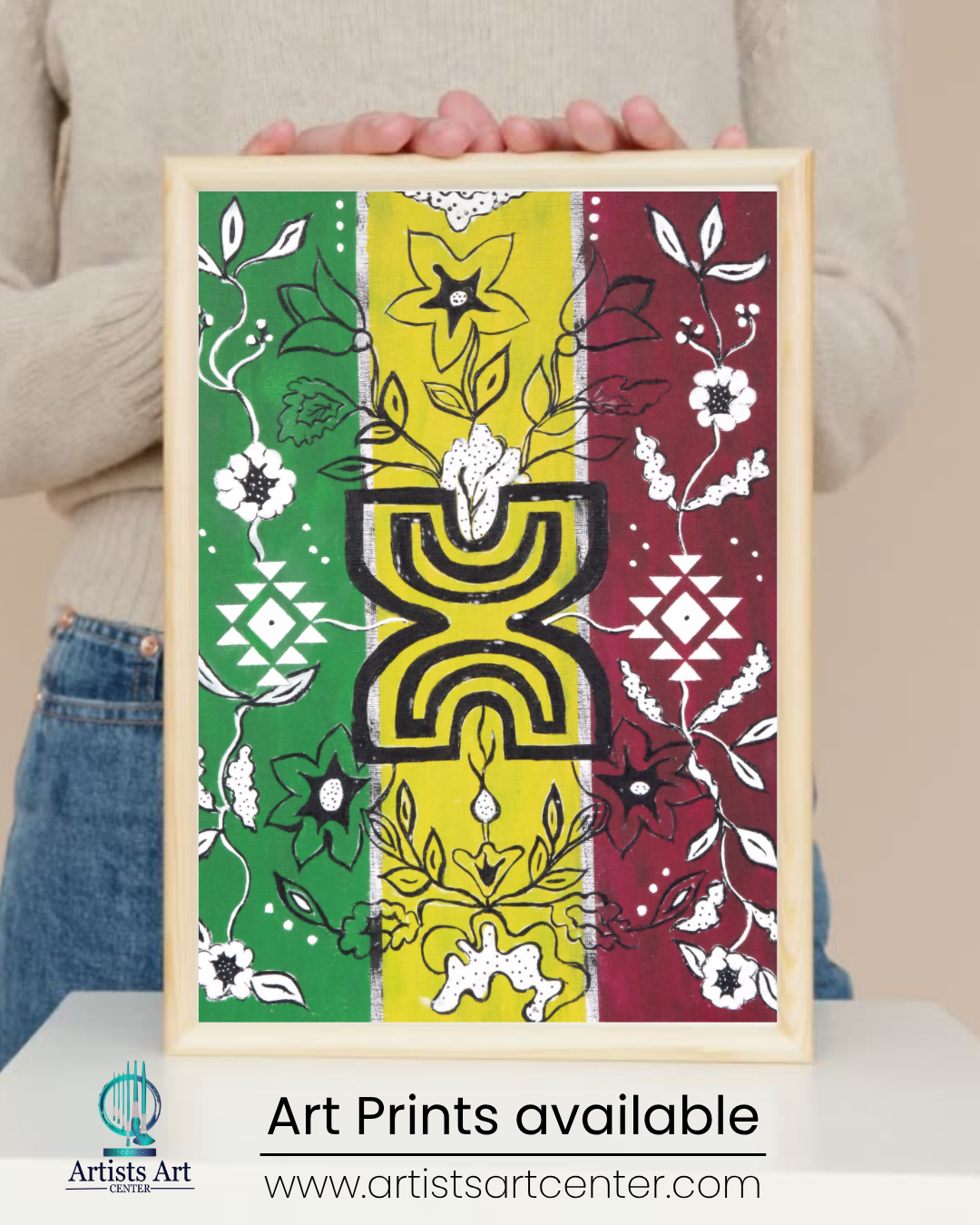 Hue & Heritage - Middle Caught (Canvas Print) - Image 2