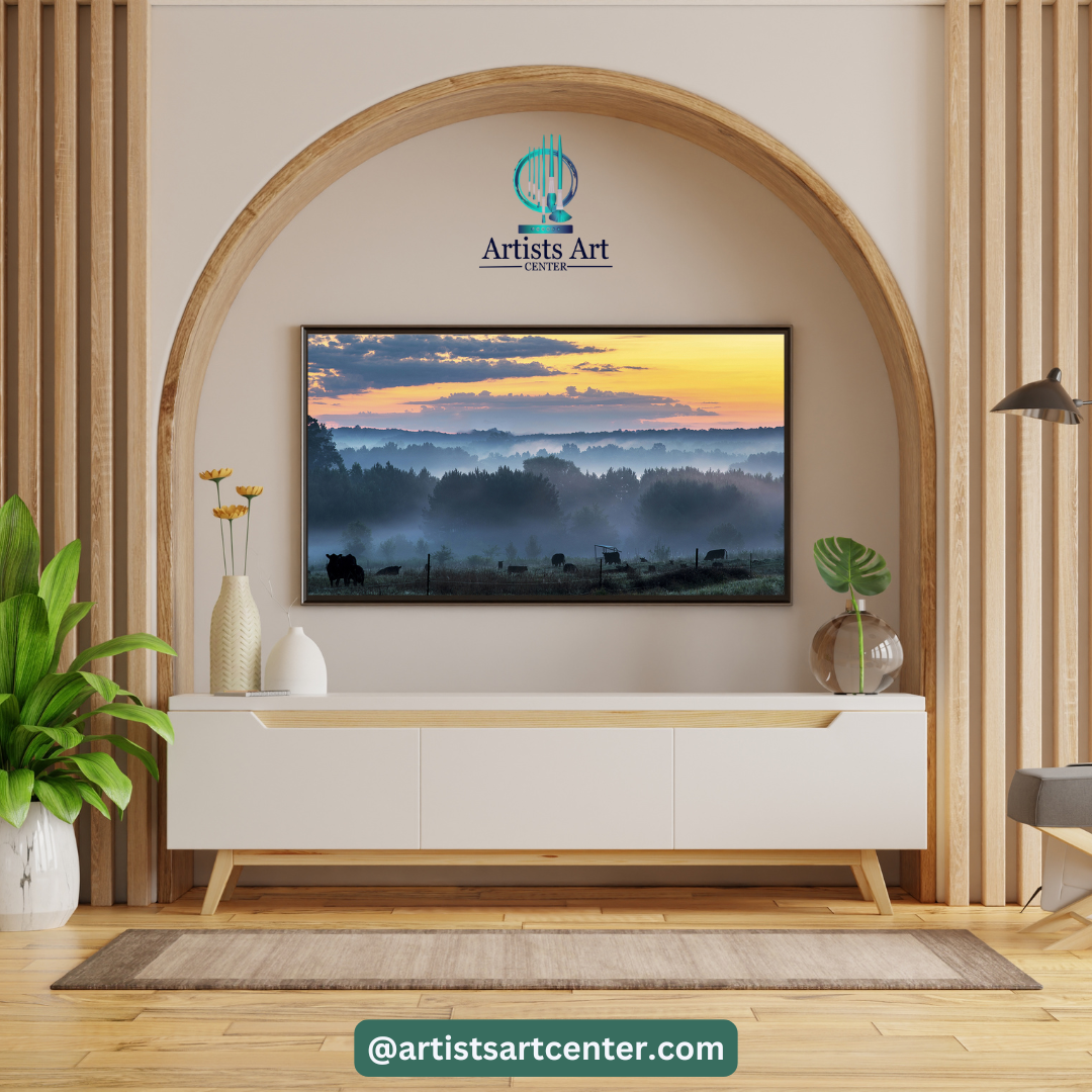 Sunrise Over Cow Pasture - Image 2