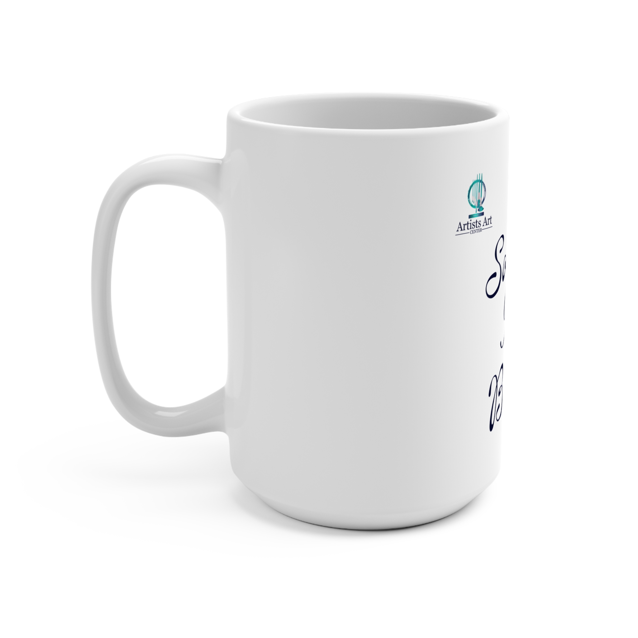 Coffee Mug – Sorry I’m Booked! Page Turner’s Book Club (white) - Image 3
