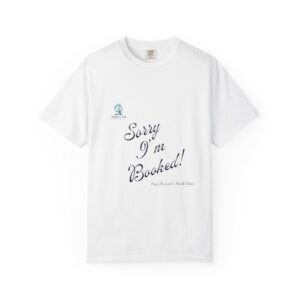 Canvas Tee – Sorry I’m Booked! Page Turner’s Book Club