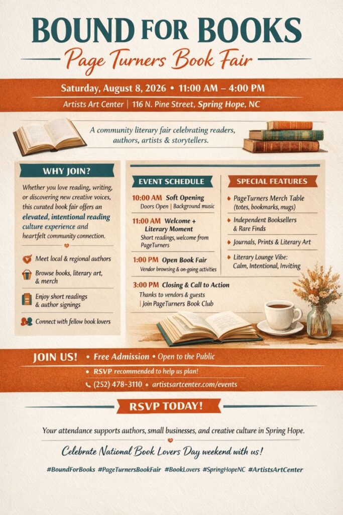 Bound for Books Fair